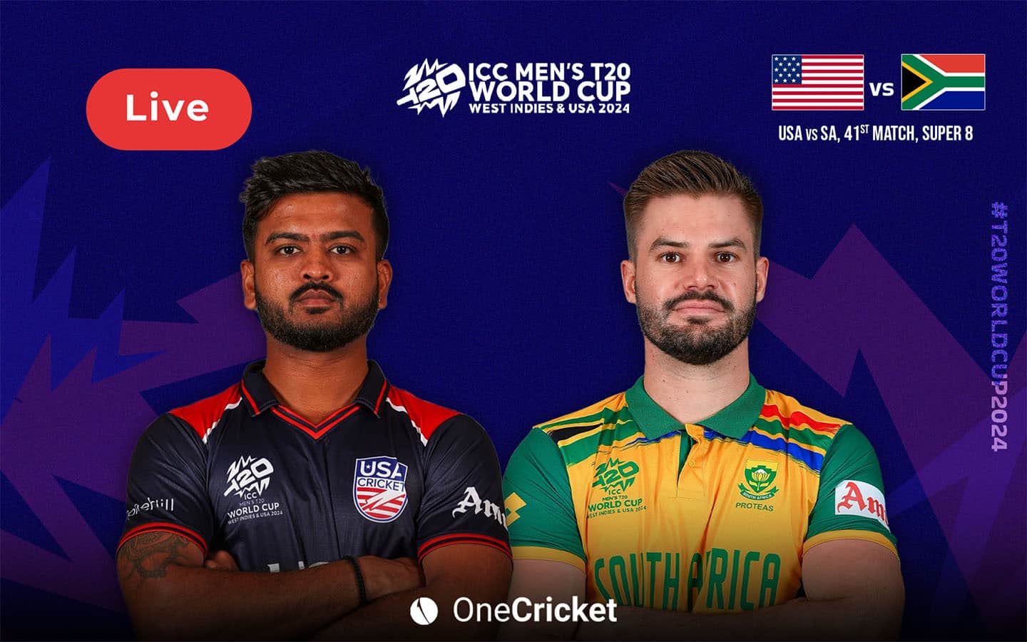 T20 World Cup 2024, USA Vs SA Live Score: Match Updates, Highlights & Live Streaming